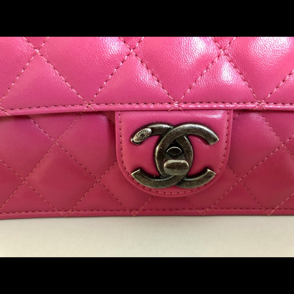 Rare 100% Authentic Chanel Mini rectangular - Picture 3 of 7